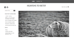 Desktop Screenshot of heavens-to-betsy.com