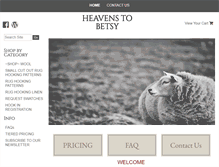 Tablet Screenshot of heavens-to-betsy.com